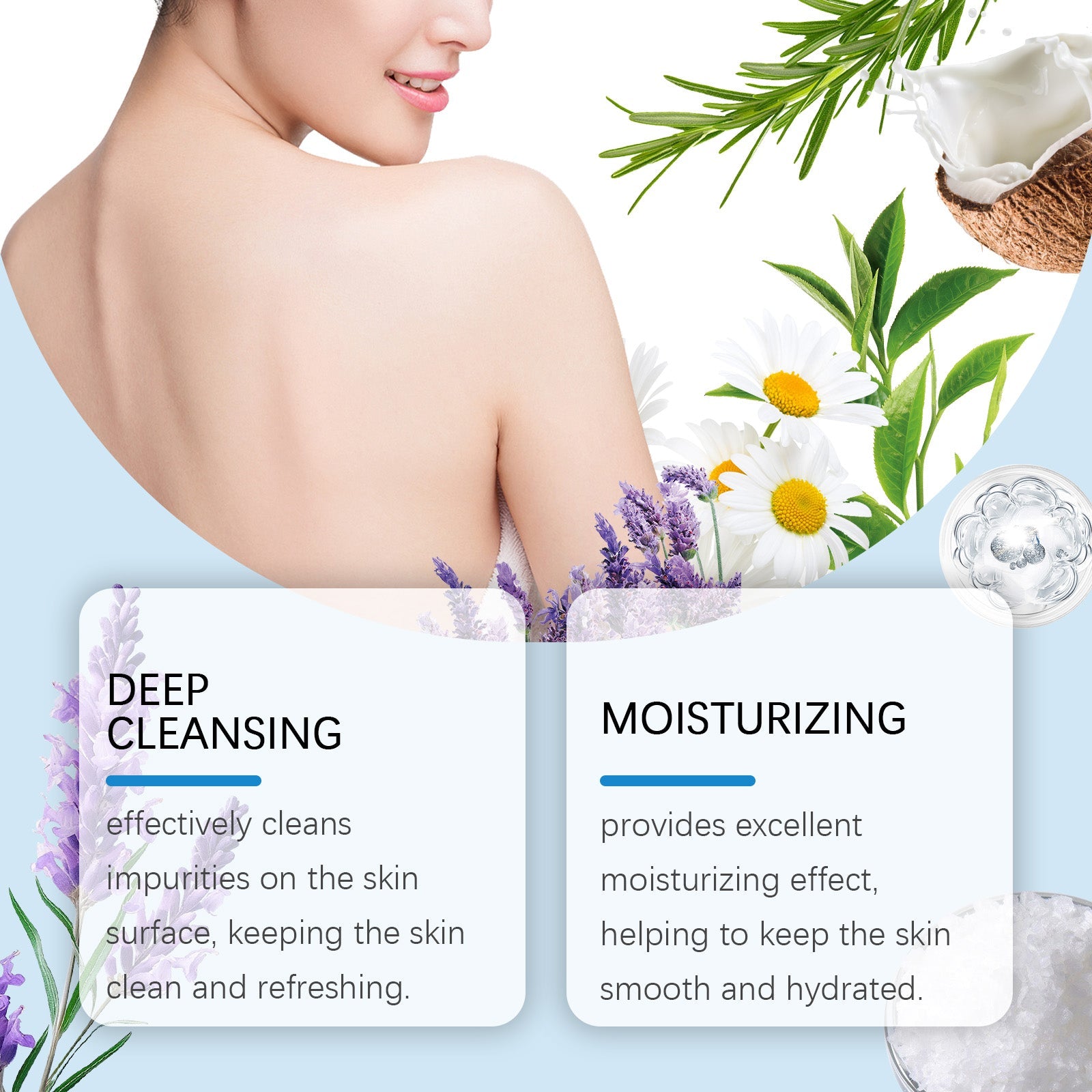 Body Bath Salt, Gentle Clean Horny Bath Moisturize Skin And Rejuvenate Body Bath Salt
