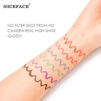 NICEFACE Mascara + Eyeliner Slender Curling Waterproof And Sweat-Proof Eyeliner Gel Pen