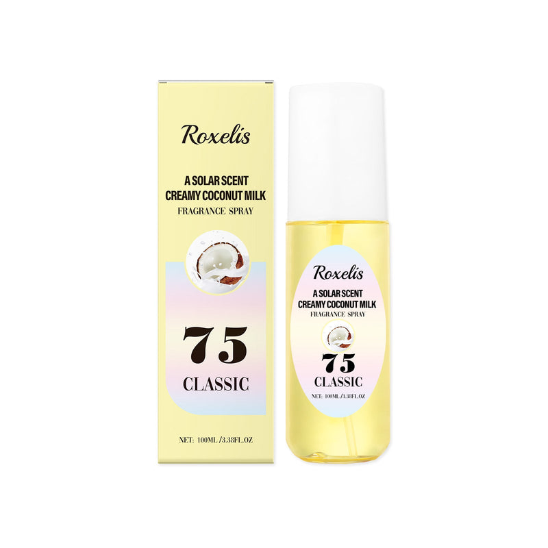 Roxelis Light Coconut Milk Body Fragrance Natural Fresh Lasting Fragrance Couples Dating Charm Atmosphere Dating Perfume