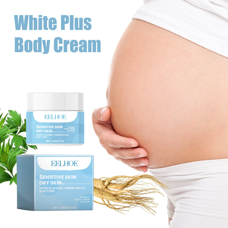 White Plus Body Cream, Collagen Firming And Moisturizing Skin Lines Moisturizing And Rejuvenating Maintenance Cream