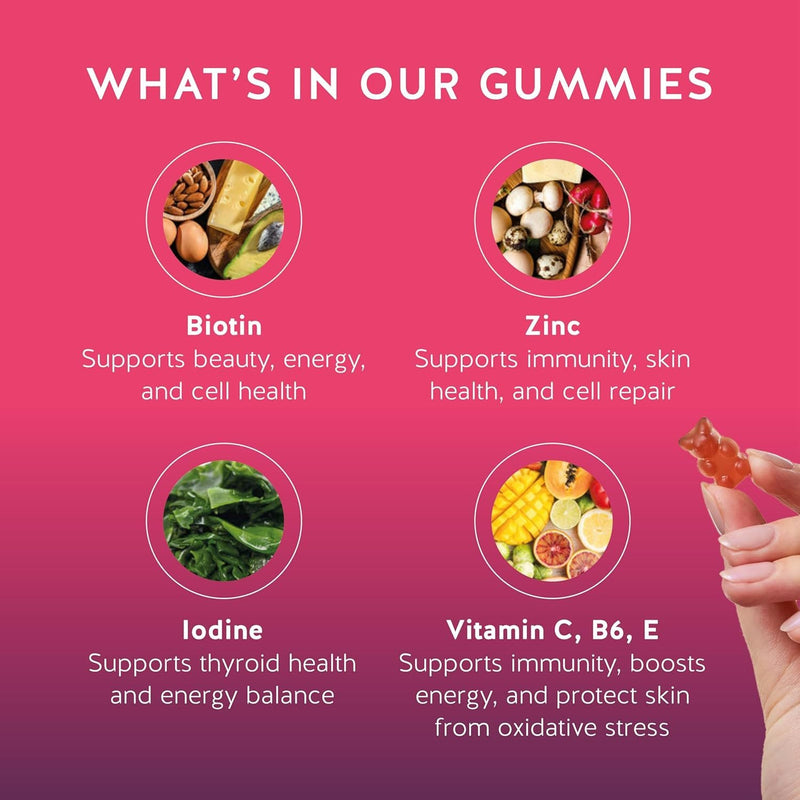 Biotin Vitamin Hair Gummies