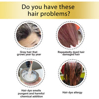 EELHOE Bubble Hair Conditioner Gentle Plant Bubble Hair Conditioner Easy Hair Care At Home