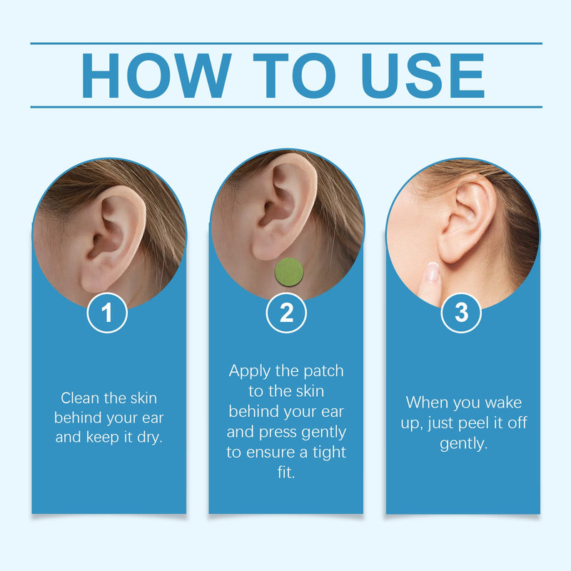 South Moon Ear Care Patch, Gentle Relief Earback Earplug Daily Care Patch