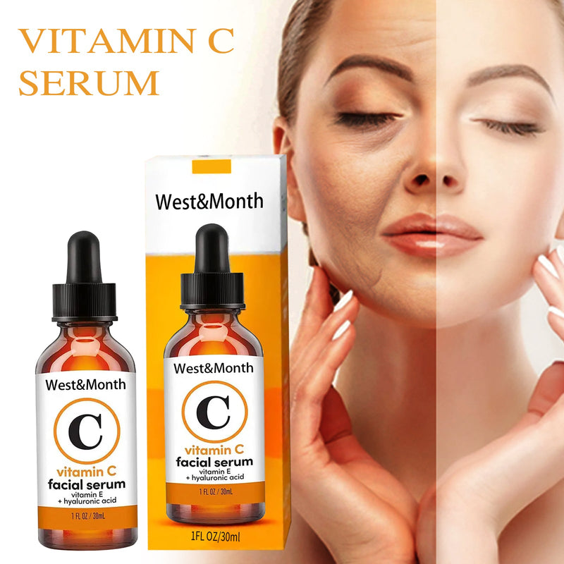 West&Month Vitamin C Face Serum - Anti-Aging Fades Spots & Wrinkles