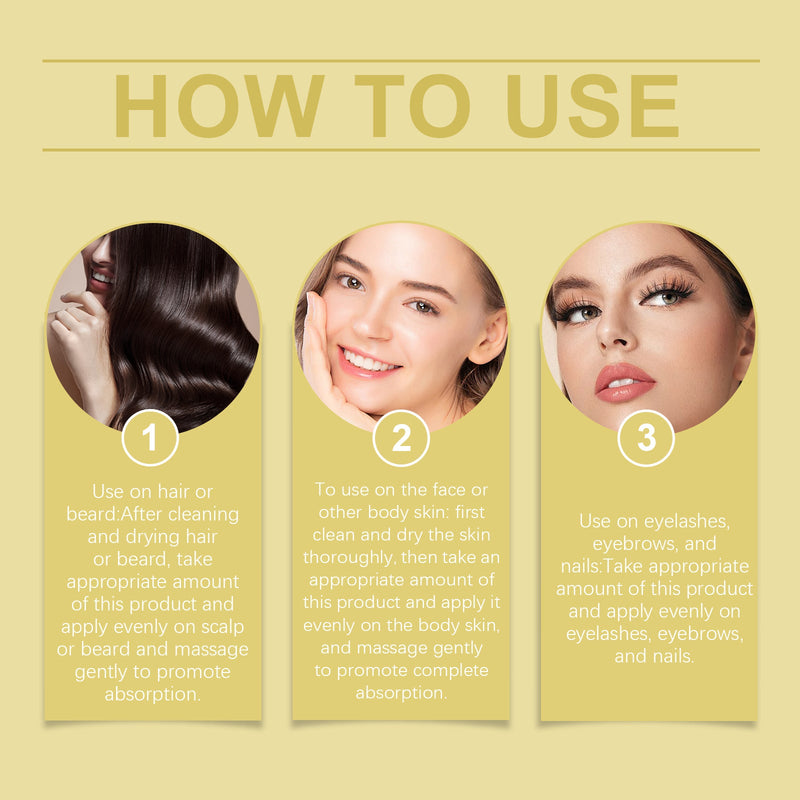 West&Month Hair Care Castor Oil, Nourishing Hair, Eyelashes And Eyebrows Multi-In-One Care Oil