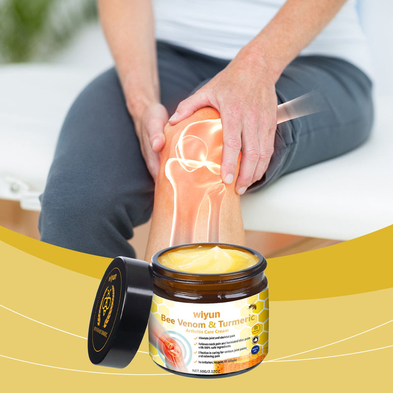 Wiyun Turmeric Joint Care Cream, Neck And Back Body Joint Massage Treatment Topical Body Care Cream