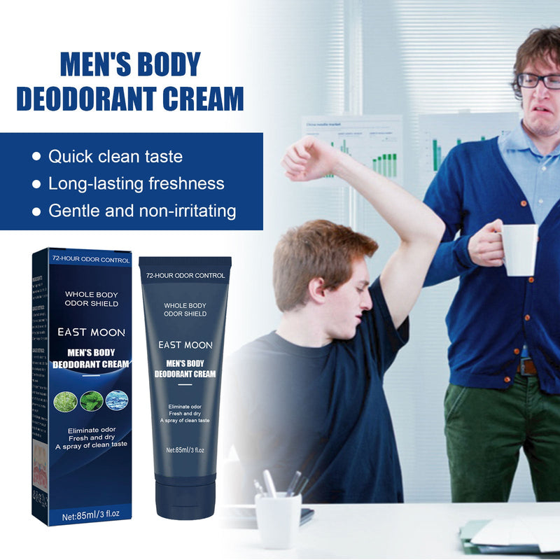 Men's Body Deodorant Cream, Gentle Body Deodorant Cream For Men's Body Care