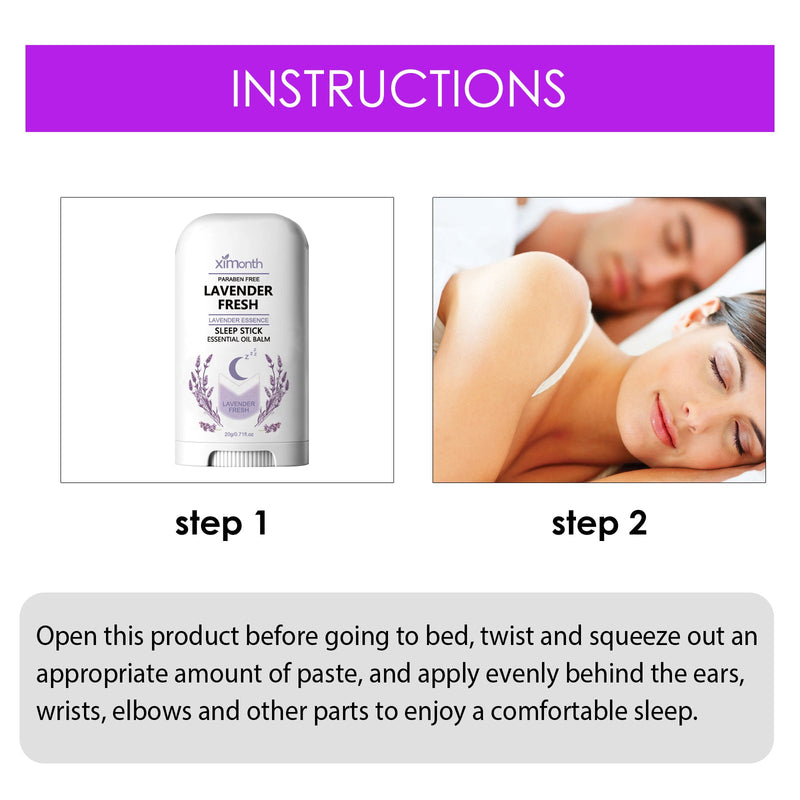 Lavender Sleep Stick, Relieves Body Fatigue To Help Sleep Body Care Pamper Sleep Stick