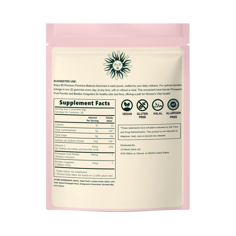 PREMIUM FEMINE BALANCE GUMMIES Women's Balance Gummies