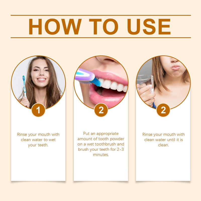 Herbal Gum Powder Herbal Care Clean Teeth Clean Fresh Remove Yellow Stains Clean Teeth