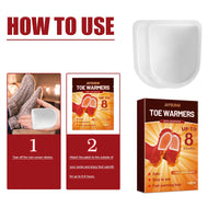 Jaysuing Foot Warmer, Self-Heating Compact Portable Foot Warm Pad For Quick Heating And Heating Feet