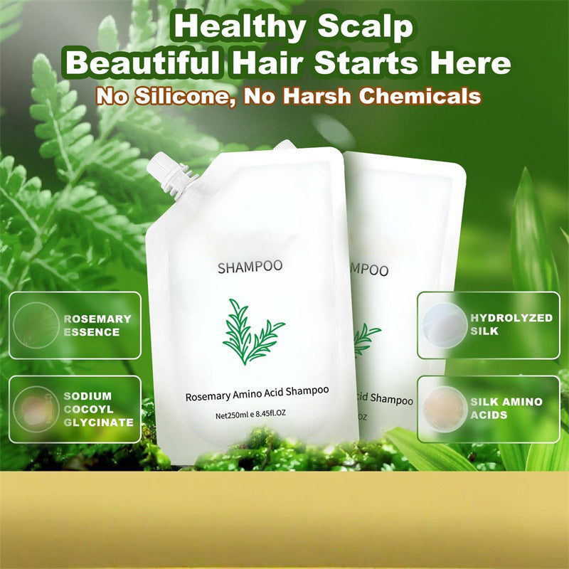 Rosemary Amino Acid Shampoo Moisturizes and Softens Hair and Scalp Care
