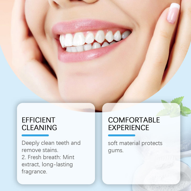 Oralhoe Teeth Cleaning Powder Mouth Cleaning Teeth Clean White Confident Smile Mouth Care Oral Care