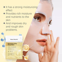 West&Month Collagen Moisturizing Mask (Bag) Nourishes And Hydrates The Facial Skin In One, Soothing And Moisturizing Way