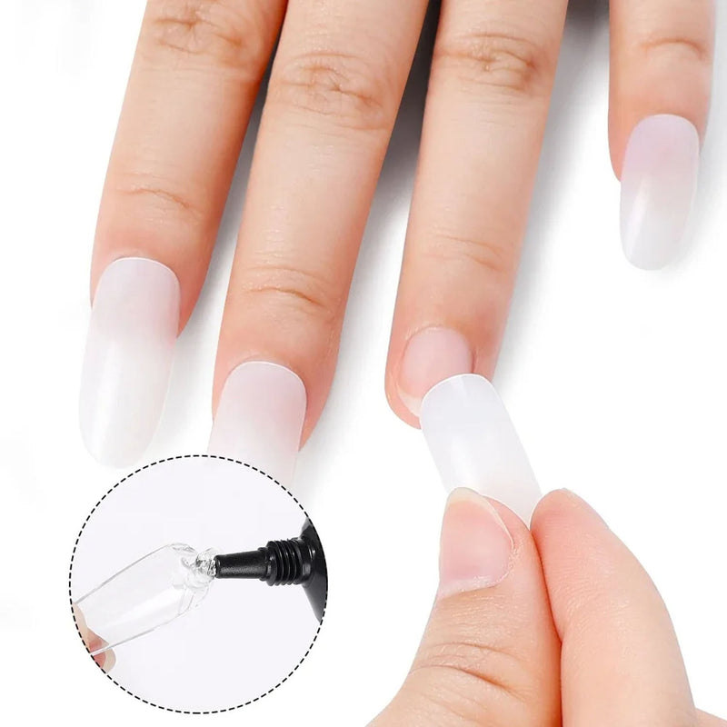 Transparent nail art reinforcement, wearing nail art, diamond adhesive, special for nail art