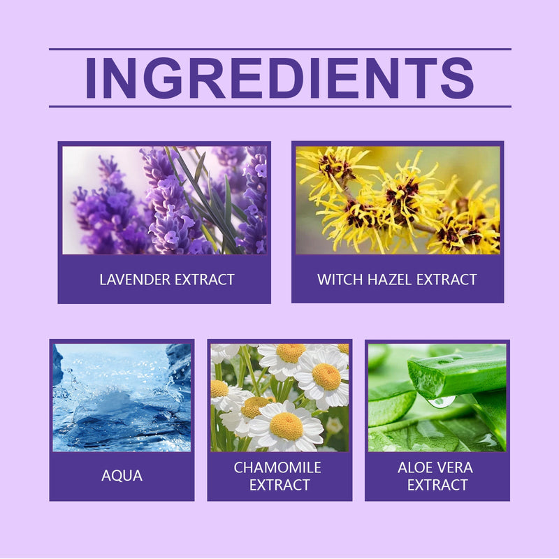 Lavender Essential Oil Sleep Spray Pamper Helps You Fall Asleep Quickly, Refreshing The Room And Relieving Fatigue