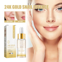 24k Gold Face Serum, Hydrates Reduces Wrinkles Cleans Shrinks Pores And Brightens Skin Serum