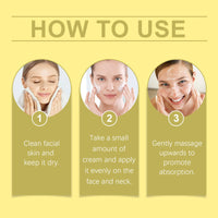 OUHOE Facial Care Cream Hydrating Moisturizing Moisturizing Face Skin Fresh And Easy To Absorb Gentle Care Cream