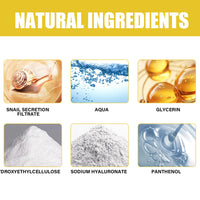 Snail 96 Collagen Essence Lighten Fine Lines, Tender Skin and Moisturize acne muscles