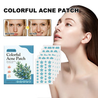 Colorful Acne Patch, Gently Cleanse And Repair Acne Facial Impurity Care Patch