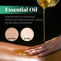 OCEAURA Tea Tree Essential Oil, Body Moisturizing Soft And Smooth Skin Refreshing And Relaxing Muscle Massage Treatment