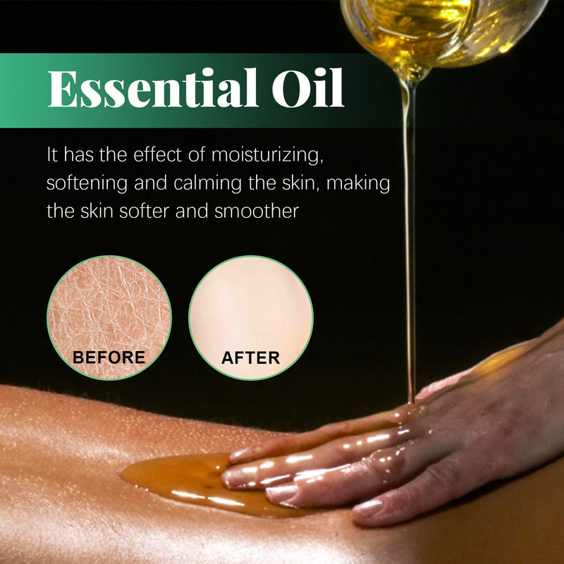 OCEAURA Tea Tree Essential Oil, Body Moisturizing Soft And Smooth Skin Refreshing And Relaxing Muscle Massage Treatment