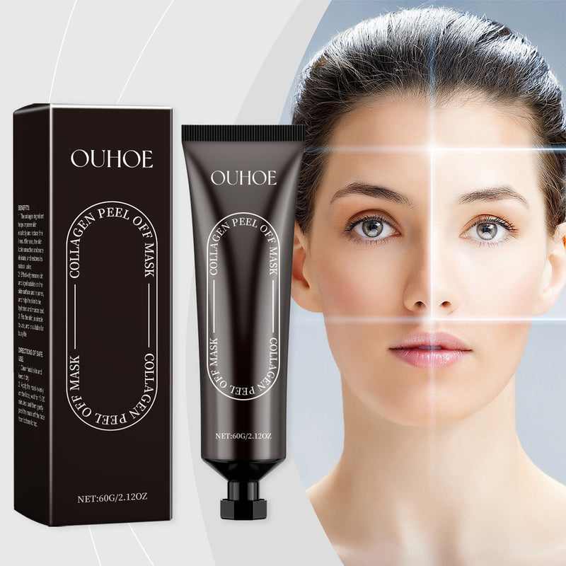 Ouhoe Collagen Peel & Tear Mask Gentle Pore-Cleansing Facial Oil Control Hydrating Mask