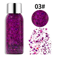 Crushed Diamond Glitter Dazzling Performance Stage Nightclub Makeup Sequins Eyeshadow Makeup
