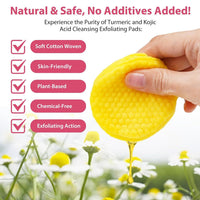 Kojic Acid Pads Gentle Exfoliating Cleansing Pad 40 Pieces