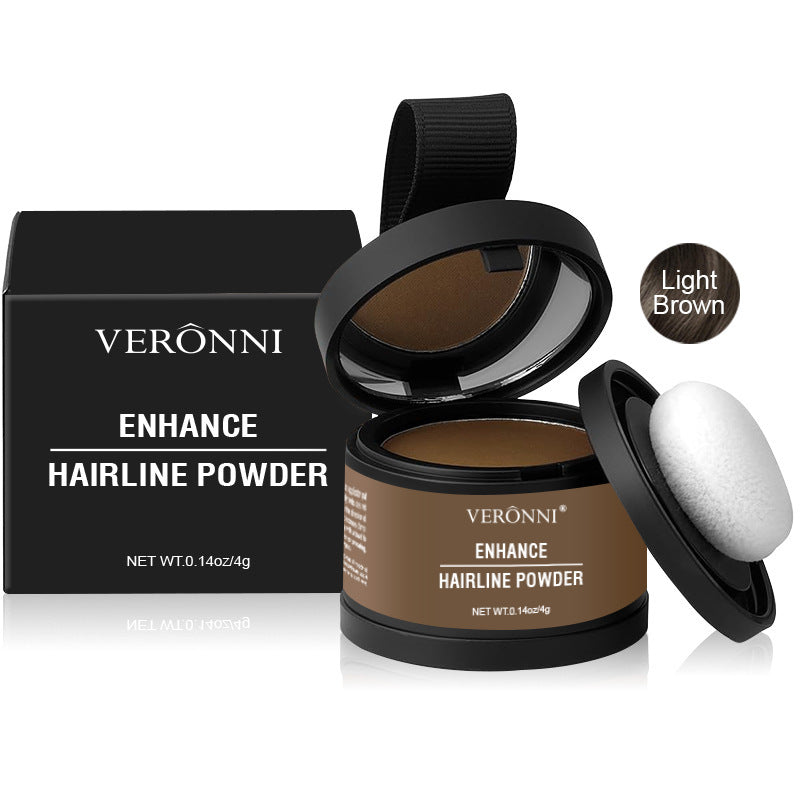 Popular Multi-color Hairline Powder Contouring Shadow Powder for Sideburns, Bun Line, Forehead Hairline Filling