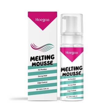 Hoegoa Wig Setting Glue, Mousse Mild Formula Wig Care Moisturizing, Setting And Long-Lasting Styling Care