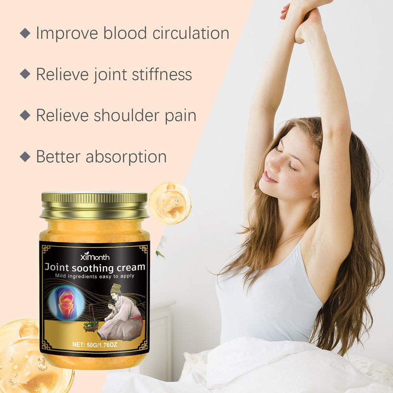 Ximonth Joint Care Cream Mild Herbal Formula For A Comfortable External Massage Cream For Neck And Back