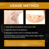 Abs Sculpting Cream, Fitness Exercise Vest Line Firming Sculpting Abs Cream