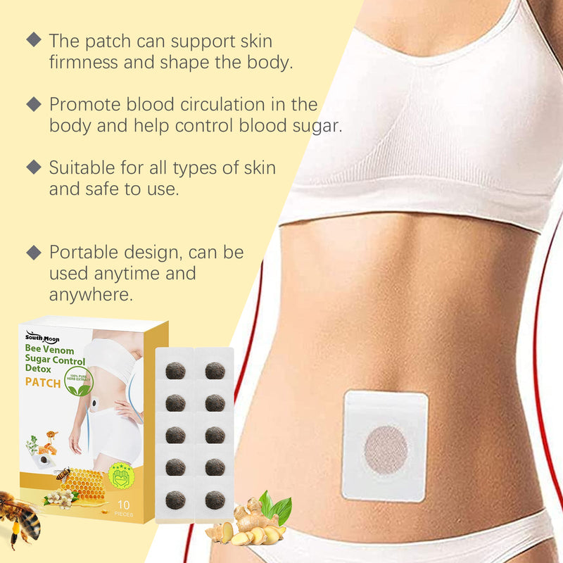 Bee Venom Body Shaping Patch, Firming Body Fat Arms Show Body Curves And Caring Tablets
