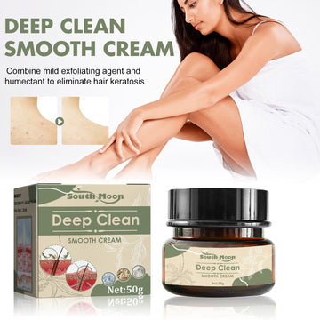 South Moon Deep Clean Smooth Cream, Improve Dark Spots Acne Exfoliation Repair Moisturizing Cream