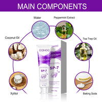 EELHOE Probiotic Toothpaste, Cleaning Stains And Tartar Fresh Breath Whitening Toothpaste