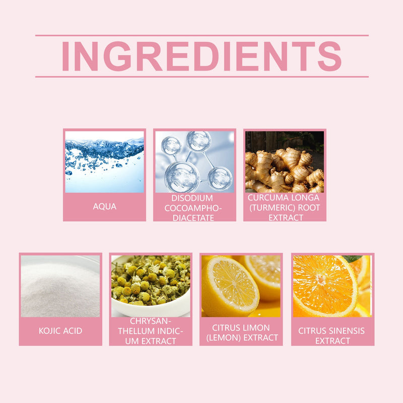 EELHOE Turmeric Acid Cleansing Pads - Lightens Acne, Brightens Pores