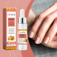 OUHOE Moisturizing Nail Care Oil Nourishes Nail Care and Improves Soft Nails, Brightening Nails and Moisturizing Cuticles