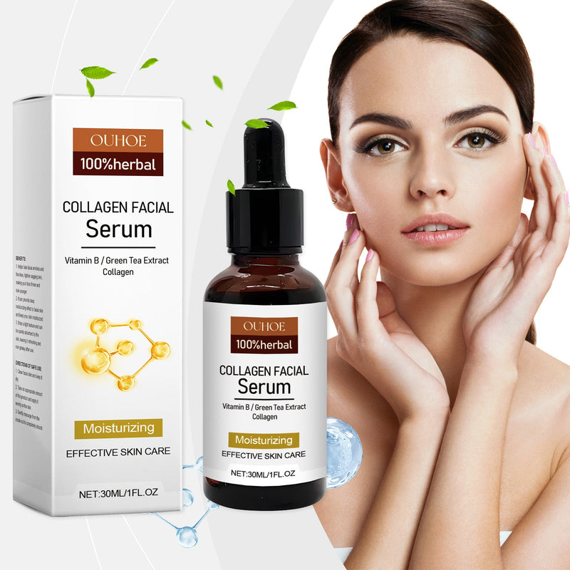 Collagen Brightening Serum Facial Skin Moisturizing, Anti-Wrinkle, Anti-Aging, Firming And Moisturizing Skin Care