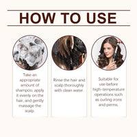 Thermal Protection Repair Shampoo Nourishes And Restores Dry And Irritated Hair Smooth And Glossy Oil Control Shampoo