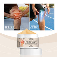 Wiyun Ginger Herbal Care Cream, Comgrass Herbal External Daily Body Massage Comfort Cream