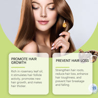 Hoegoa Herbal Hair Care Oil, Effectively Hydrates And Nourishes Scalp To Improve Dry And Irritated Hair Care Oil