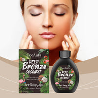 OceAura Coconut Black Lotion, Summer Free Tanning Bronzer Wheat Moisturizing Even Skin Toner