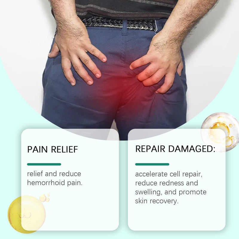 Ximonth Herbal Perianal Treatment Spray Soothing Perianal Repair Treatment Refreshing Moisturizing Mild Spray