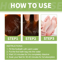 Foot Soak, Lazy Body Toning And Firming Thigh Muscles Belly Foot Bath Pack