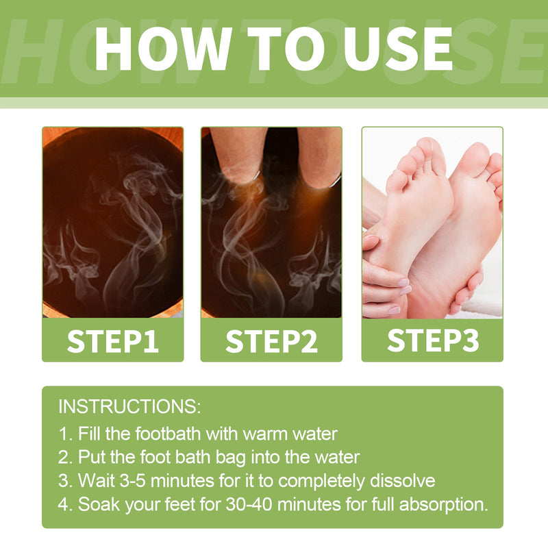 Foot Soak, Lazy Body Toning And Firming Thigh Muscles Belly Foot Bath Pack