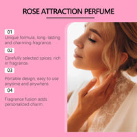 Rose Light Perfume Natural Fresh Light Fragrance Portable Lasting Fragrance Women Exude Charm Perfume