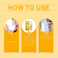 Oral Care Spray, Gingival Protection And Relief Of Tooth Pain And Discomfort Oral Care Spray
