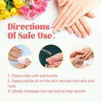 Cuticle Oil, Repair Dry Rotted Nails Thickening Moisturizing Care Brightening Nails And Cleaning