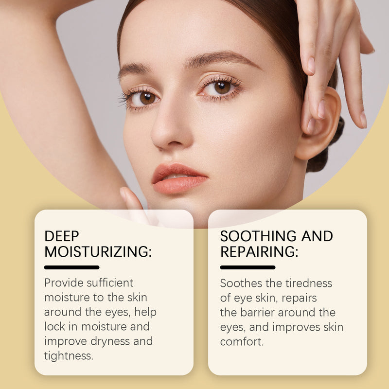 Jaysuing Retinol Eye Cream, Deeply Moisturizes And Nourishes, Improves The Skin Around The Eyes, Relieves Dryness And Tightens The Eye Area